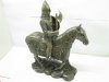 1X New Resin Armored Horse Knight Statue with Spear 1X New Resin Armored Horse Knight Statue with Spear