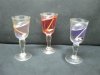 40X New Assorted Wine Glass Gel Candles