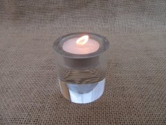 16Pcs Round Crystal Tealight Candle Holder Wedding Party Favor 16Pcs Round Crystal Tealight Candle Holder Wedding Party Favor