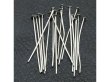(image for) 500gram Nickel plated 30mm Head Pins Jewelry finding
