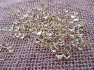 5Pkts x 100Pcs Yellow Confetti Table Scatter Wedding Favor 5mm