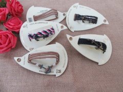 (image for) 12Pcs Leather Drawstring Bracelets Assorted Retail Package