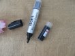 (image for) 6Set Erasing Whiteboard Marker Pens Black w/Refillable Office