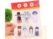 25Sheet x 7Pcs Beijing Opera Mask Bookmark Magazine Note Pad (image for) 25Sheet x 7Pcs Beijing Opera Mask Bookmark Magazine Note Pad