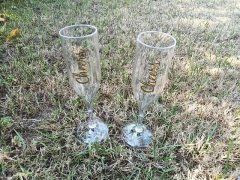 4Pcs Disposable Cheers Champagne Flutes Cups Cocktail Cup Party