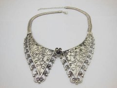6X Fashion Flower Edge Angle Wings Collar Bib Necklace