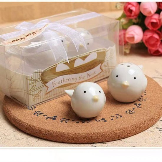 6Sets x 2Pcs Feathering the Nest Salt Pepper Shakers Birds - Click Image to Close
