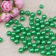 2500 Green 6mm Round Simulate Pearl Beads