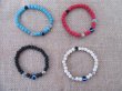 12Pcs Elastic Blue Eye Gemstone Beaded Bracelets Mixed (image for) 12Pcs Elastic Blue Eye Gemstone Beaded Bracelets Mixed