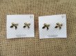 (image for) 10Pkts X 6Pairs Bowknot Earring Studs Ear Stud Retail Package