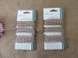 12Sheet x 3Pcs Hemp Burlap Trim Embellishment Ribbon Craft Scrap