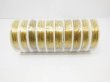 10 Rolls X 10Meters Copper Line Tiger Tail Wire 0.5mm Golden (image for) 10 Rolls X 10Meters Copper Line Tiger Tail Wire 0.5mm Golden
