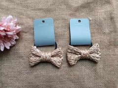 (image for) 1Pc Hair Tie with Ribbon Hair Band Scrunchie Ponytail