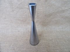 (image for) 2Pcs HQ Silver Geometric Candlestick Candle Holders Modern Decor
