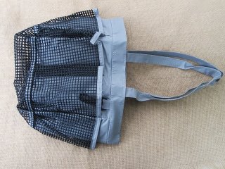 1Pc Bathroom Mesh Shower Caddy Storage Basket Organizer