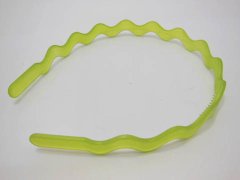 (image for) 1x12Pcs Frosted Green Hairbands Craft for DIY 10mm