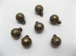 200 Bronze plastic Round Pendants ac-jew19 (image for) 200 Bronze plastic Round Pendants ac-jew19