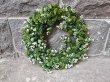 1Pc 38cm Artificial Eucalyptus Greenery Wreath for Front Door Wall Wedding Farmhouse Home Décor (image for) 1Pc 38cm Artificial Eucalyptus Greenery Wreath for Front Door Wall Wedding Farmhouse Home Décor