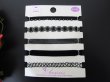 12Sheets x 5Pcs Punk Gothic Style Choker Necklace Lace Necklace (image for) 12Sheets x 5Pcs Punk Gothic Style Choker Necklace Lace Necklace