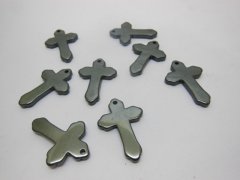(image for) 98 New Fashion Hematite Cross Pendants Wholesale
