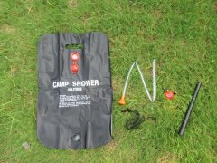 (image for) 1Set Portable Solar Camp Shower Outdoor Activities 20 Litres