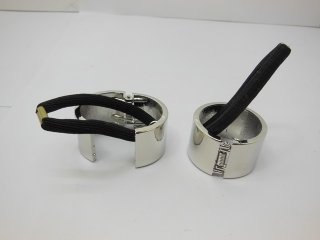 1Pc Fashiong Hair Cuff Pony Tail Rope Band Hair Tie - Silver