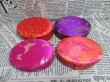 (image for) 4X New SILK Embroidered Broche Multi-purpose Jewellery Ring Box