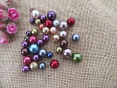 (image for) 250g Round Plastic Simulate Pearl Beads Jewelry Making Various