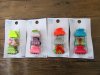 6Sheets X 3Pcs Claw Hairclips Hair Clip Assorted
