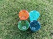 4Pcs Double Wall Freezer Short Tumbler Cups 420ml Mixed Color