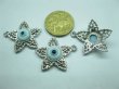 50 Metal Tribal Pendants Star Shape Jewelery Finding (image for) 50 Metal Tribal Pendants Star Shape Jewelery Finding