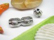 50pcs Metal Beads yw-ac-mb14 (image for) 50pcs Metal Beads yw-ac-mb14