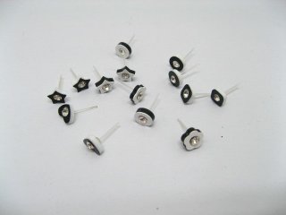(image for) 30 Pairs Assorted Earrings Studs with Rhinestone