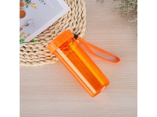 (image for) 5Pcs HQ Orange Sports Water Drink Bottle Drinkware 430ml