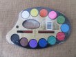 12Sets Painting Set Painting Kit Kidney-Shaped Painting Kit 12