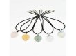 (image for) 2Pkt x 4Pcs Heart-Shaped Stone Necklace Jewellery
