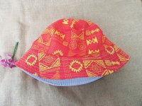 6Pcs Cotton Bucket Sun Hat Beach Caps for Summer Assorted