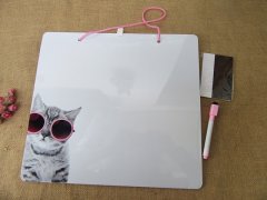 (image for) 1Pc Education Teach Whiteboard Drawing Board 35.5x32.5cm