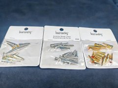 (image for) 3Sheetx 23Pcs Bead Cones Jewelry Making Findings Acessories Randomly Color