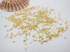 5000 Golden Plated Copper Tube Crimp Beads 1.5mm