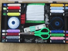 (image for) 1Box Threader Needle Thread Tape Measure Scissor Button Etc