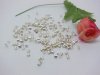 10000 Silver Plated Metal Tube Crimp Bead 2mm