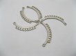 (image for) 200 Metal 9-Strand Connector End Bars Jewellery Finding