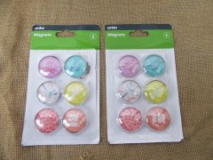 2Packs x 6Pcs New Round Fridge Magnets - Youth Theme