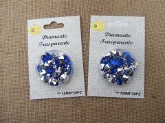 12Sheets X 30Pcs Blue Diamond Confetti Wedding Party Table Scatt