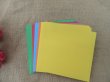 (image for) 1Pack x 120Pcs Plain Ribbon Color Lucky Origami Paper for Funny