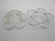 144Pcs Flower Shape Glass Candle Holder Wedding Favor (image for) 144Pcs Flower Shape Glass Candle Holder Wedding Favor