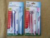 6Sheets x 4Pcs Oral Care Kit Toothbrush Tongue Cleaner Dental