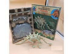 (image for) 1Set Dinosaur Toy DIY Fossil Archaeology Excavation Kit Skeletons Dig Stem Science Educational Toys
