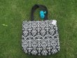 3Pcs New Classic Cotton Black Hand Bag Shoulder Bag (image for) 3Pcs New Classic Cotton Black Hand Bag Shoulder Bag